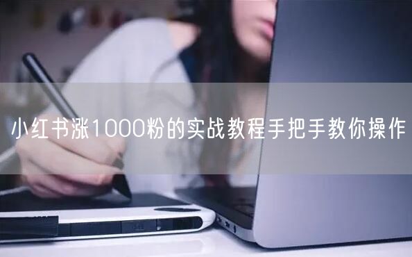 小红书涨1000粉的实战教程手把手教你操作