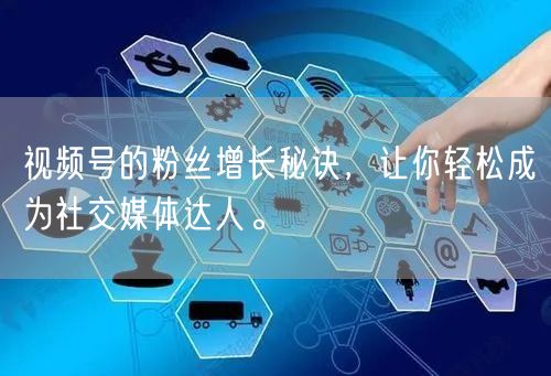 视频号的粉丝增长秘诀,让你轻松成为社交媒体达人。