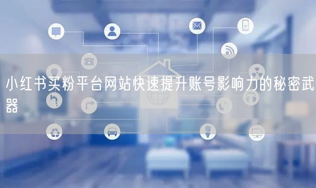 小红书买粉平台网站快速提升账号影响力的秘密武器